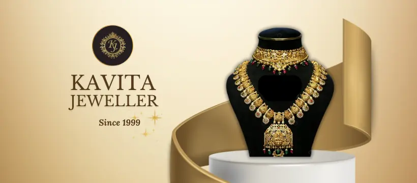 Kavita Jewellers storefront banner in Hyderabad